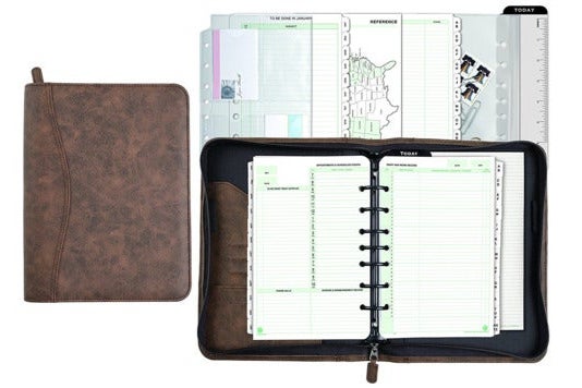 Day-Timer journal set.